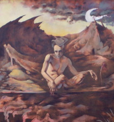 Painting titled Balance